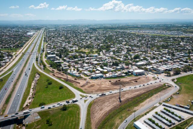 Circunvalación: continúa la ampliación del distribuidor Av. Rancagua