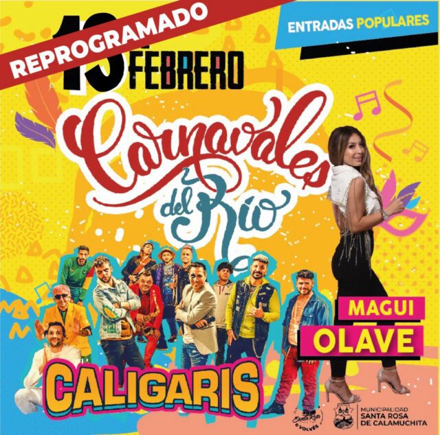 Los Carnavales del Río se pasan al sábado 12 y domingo 13-La Ola Digital