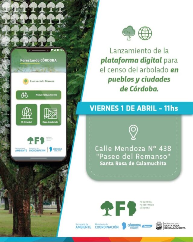 Mañana se lanzará la Plataforma Digital para el censo del arbolado de pueblos y ciudades-La Ola Digital