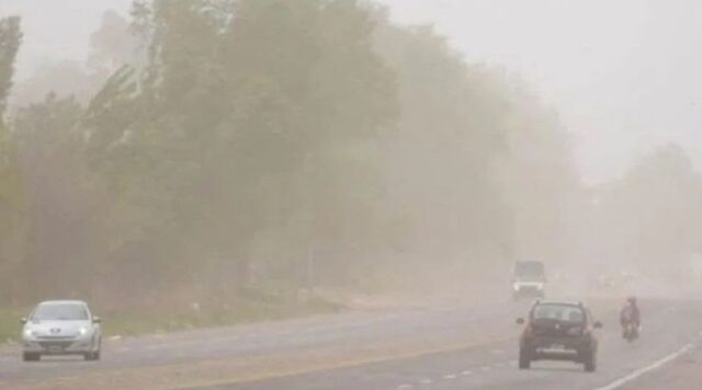 Rige alerta por vientos fuertes para Calamuchita-La Ola Digital