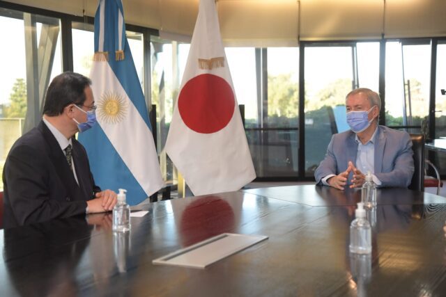 Schiaretti recibió al embajador de Japón