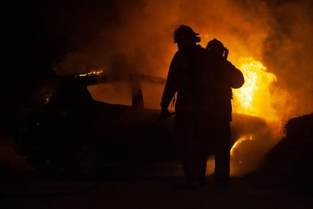 Se incendió un vehículo en Villa General Belgrano-La Ola Digital