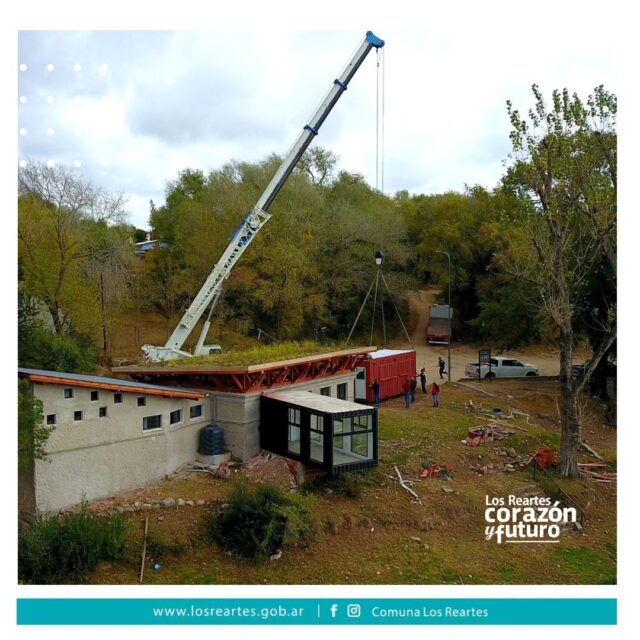Se materializan avances en la obra del parador Playa Tranquila de Los Reartes-La Ola Digital