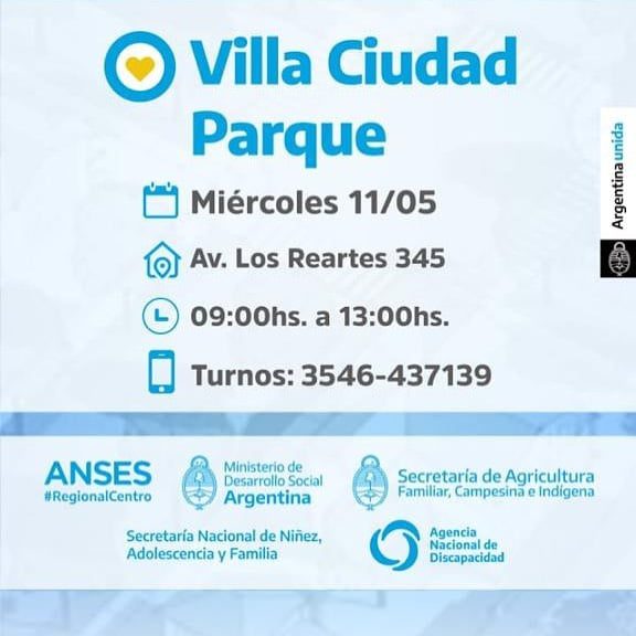El próximo miércoles 11 habrá Operativo Interministerial en Villa Ciudad Parque-La Ola Digital