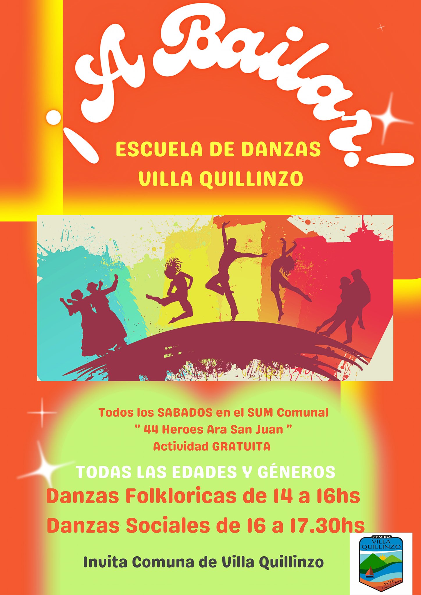 Villa Quillinzo tendrá Escuela de Danzas-La Ola Digital
