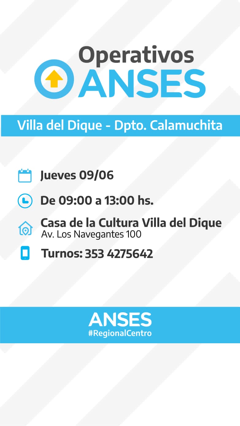 Operativo ANSES en Villa del Dique-La Ola Digital