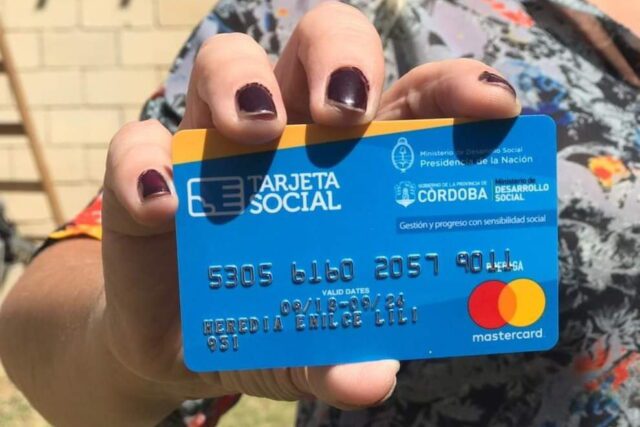 Tarjeta Social: desde el martes se acredita el monto de julio