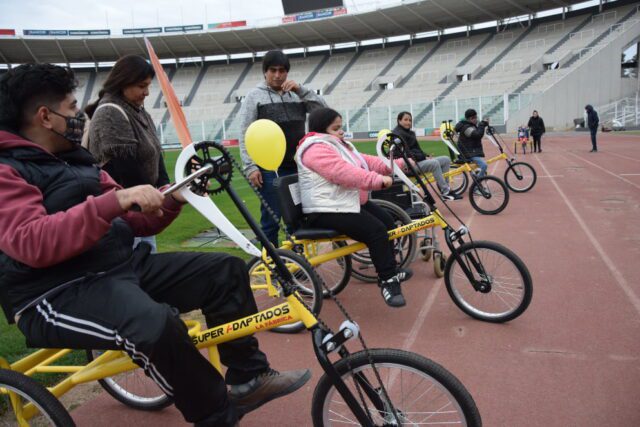 El Polo Deportivo Kempes tendrá bicicletas adaptadas para uso de la comunidad