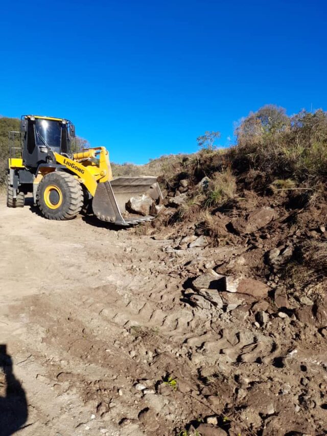 Nuevo tramo concluido del camino San Agustín- Villa General Belgrano-La Ola Digital