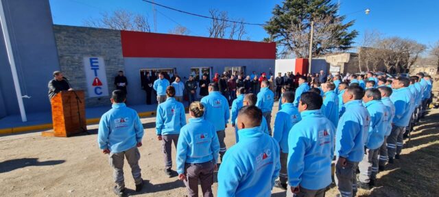 Río de los Sauces inauguró una base del ETAC-La Ola Digital