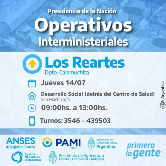Este jueves habrá operativo interministerial en Los Reartes-La Ola Digital