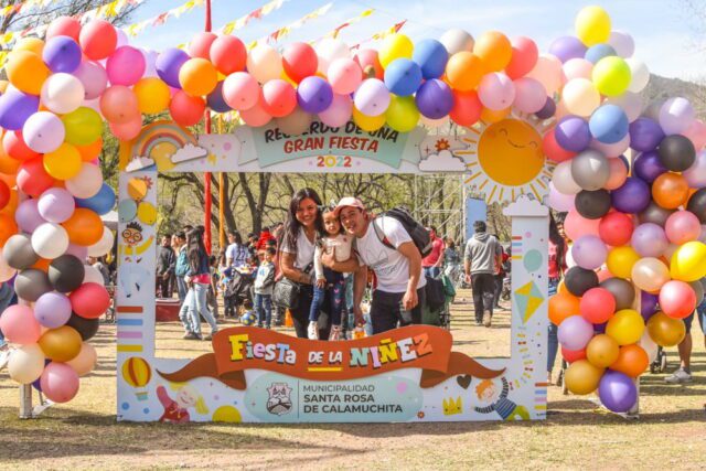 Un éxito la Fiesta de la Niñez de Santa Rosa de Calamuchita