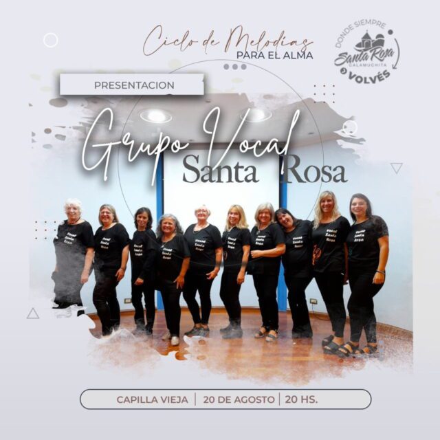 Grupo Vocal Santa Rosa en la Capilla Vieja