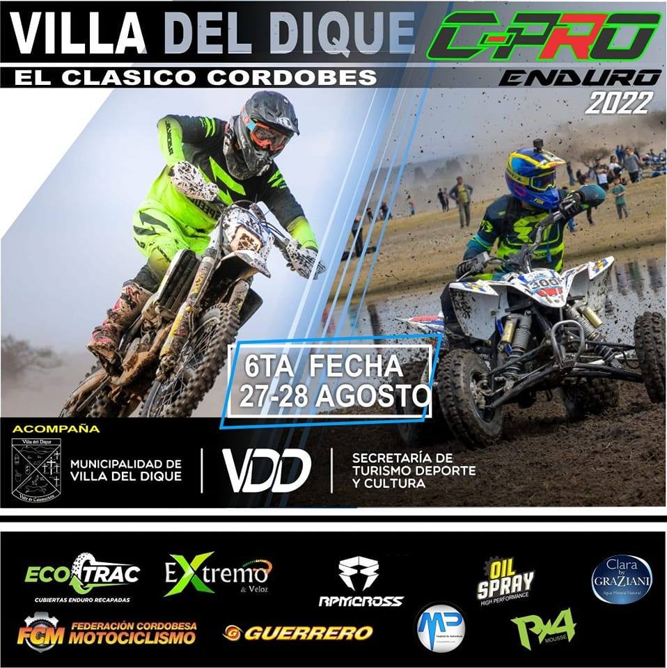 Villa del Dique: luego de un fin de semana deportivo, llega la Gran Fiesta del Enduro 2022-La Ola Digital