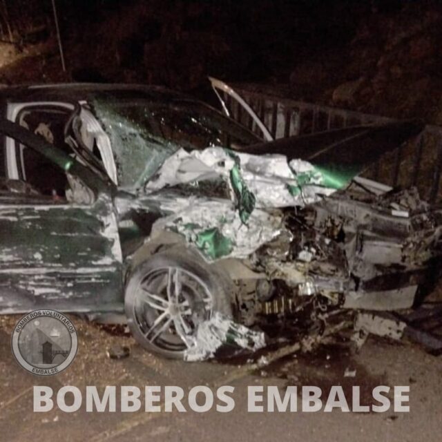 Embalse: chocó, estaba siendo atendido en el centro de salud, escapó y robó una ambulancia-La Ola Digital