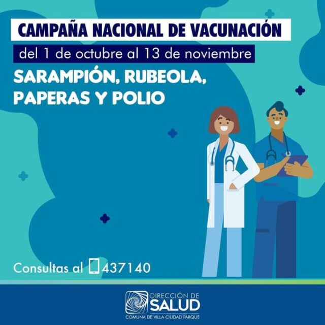Comienza la Campaña de Vacunación en Villa Ciudad Parque