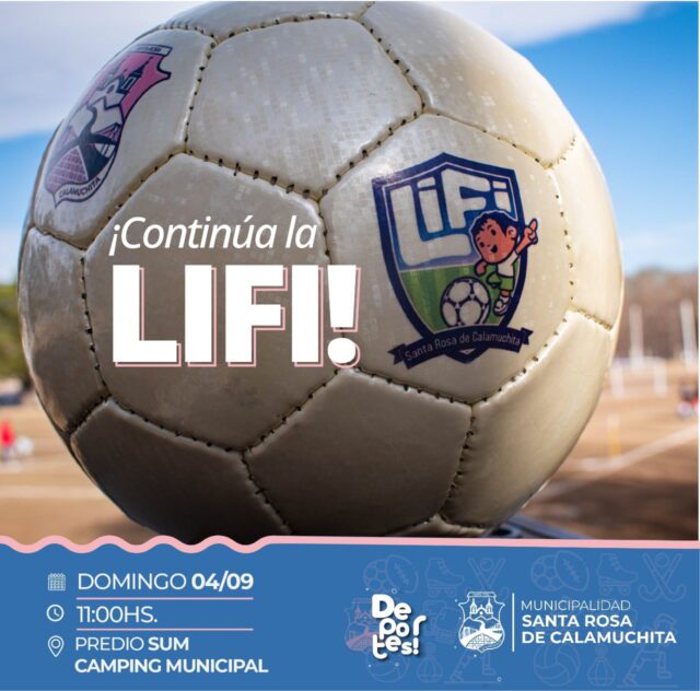 Continúa la LIFI en Santa Rosa de Calamuchita