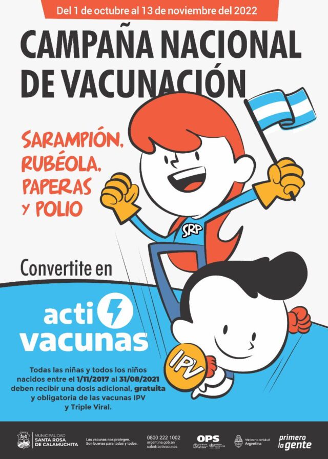 Santa Rosa se une a la campaña de vacunación nacional