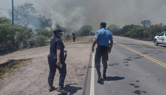 Cortes de ruta en la porvincia