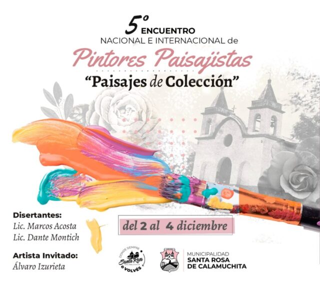 Ya llega el 5º Encuentro Internacional de Pintores Paisajistas a Santa Rosa-La Ola Digital