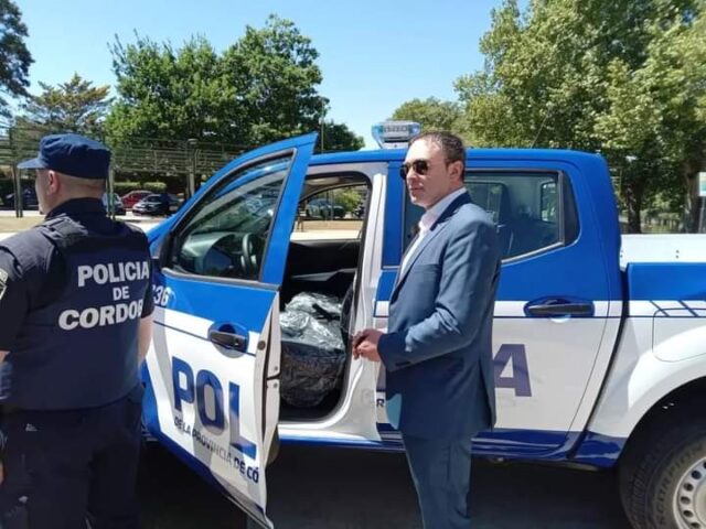 San Agustín tiene una nueva camioneta policial