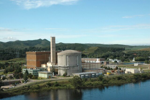 Simulacro en la Central Nuclear Embalse