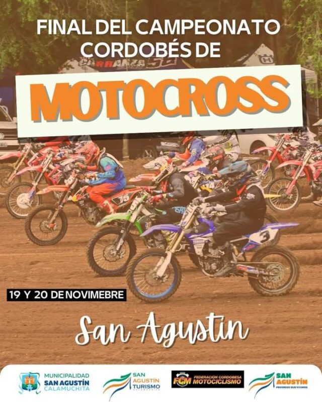 Final de Motocross en San Agustin