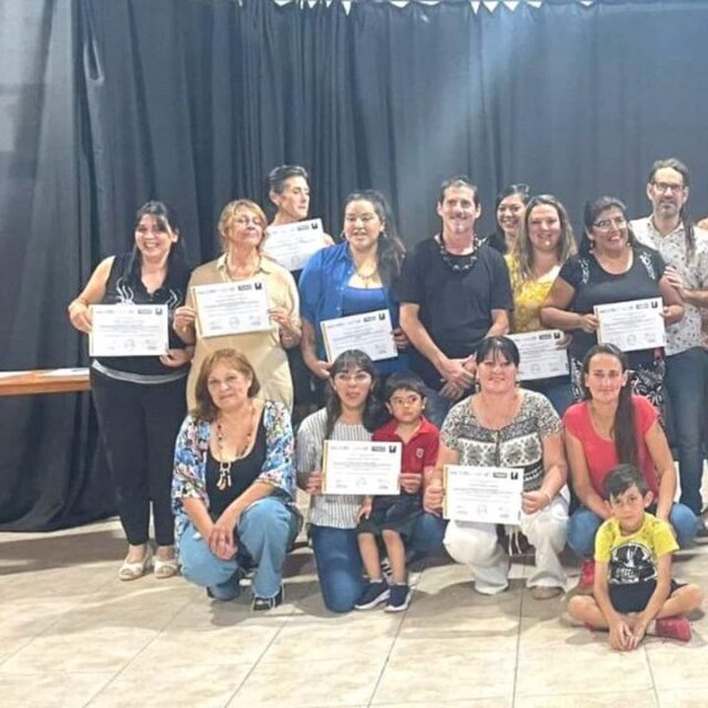 Villa Ciudad Parque: entreg de diplomas