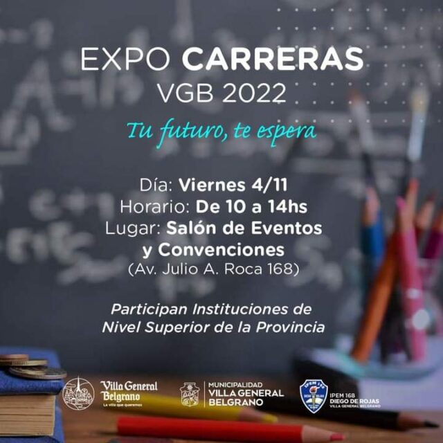 Expo Carreras en Villa General Belgrano
