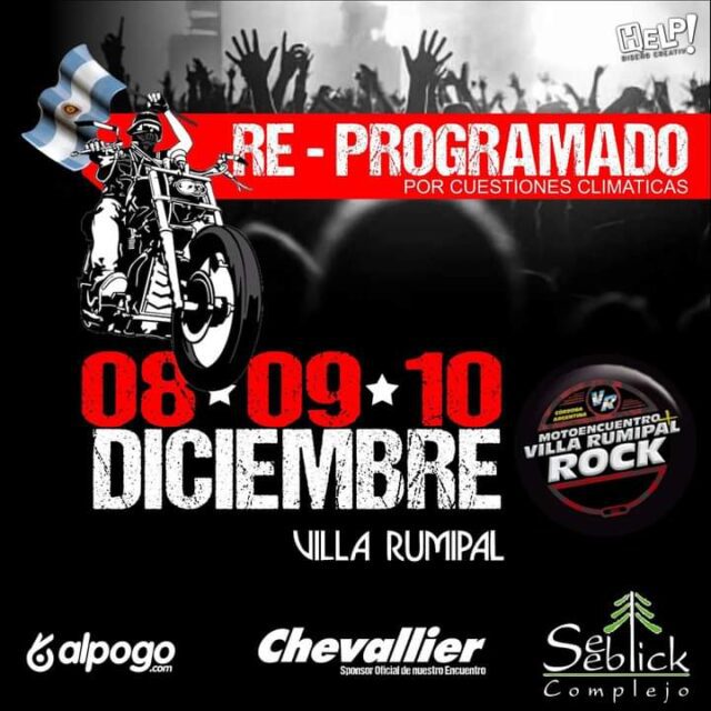 Reprogramación del Villa Rumipal Rock