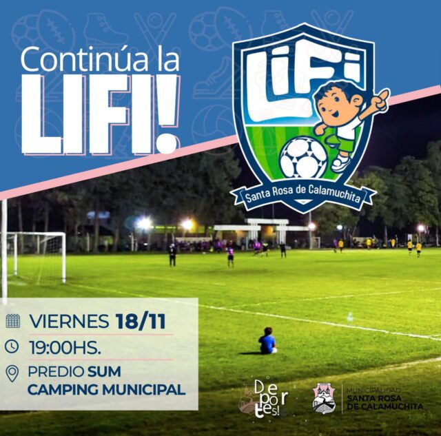 Se viene otra fecha de la LIFI Nocturna en Santa Rosa-La Ola Digital