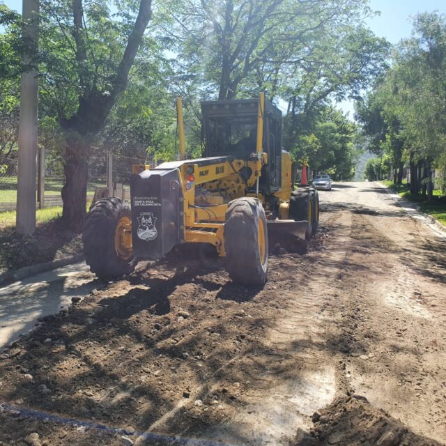 Arreglo intensivo de calles en Santa Rosa de Calamuchita-La Ola Digital