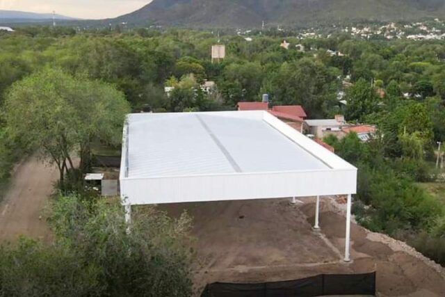 Finalización del Polideportivo en Santa Rosa