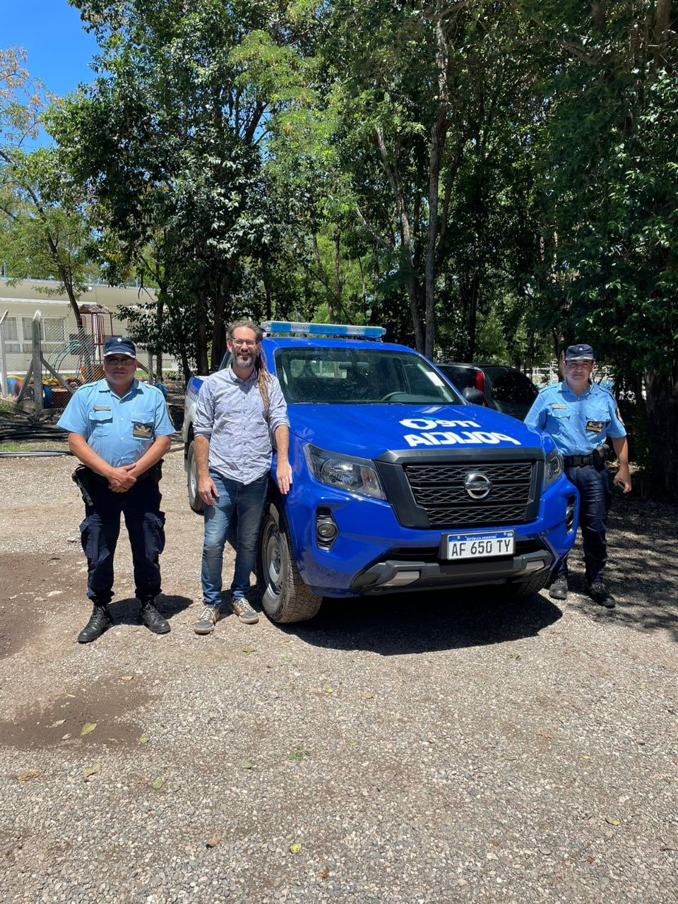 Nuevo vehículo policial para Villa Ciudad Parque-La Ola Digital