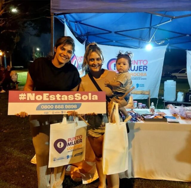 Punto Mujer, presente en los festivales provinciales