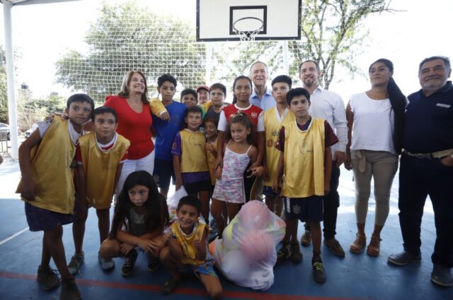 Polideportivo número 48 en Villa Allende