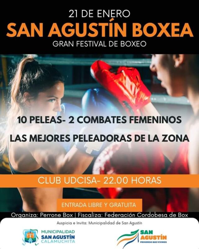 Boxeo en San Agustín