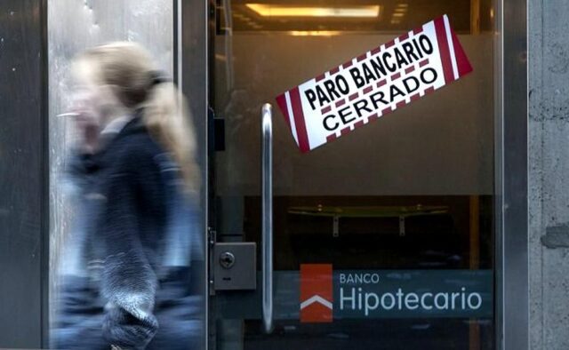 Paro de bancos-La Ola Digital