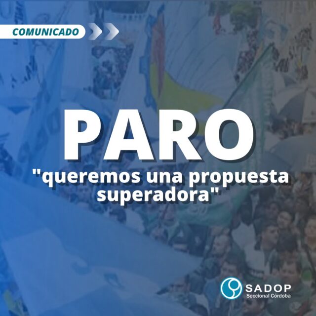 Desde el gremio de docentes privados de Córdoba también convocan a un paro para el viernes-La Ola Digital