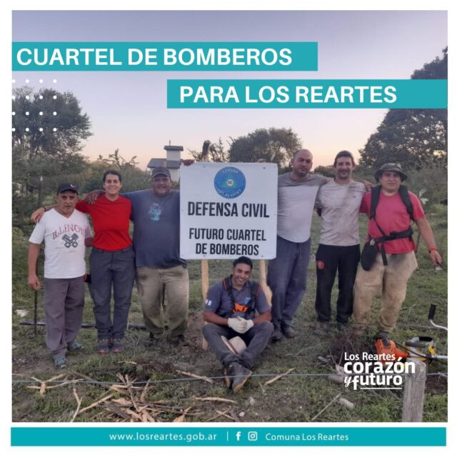Los Reartes va camino a formar su propio cuartel de bomberos-La Ola Digital