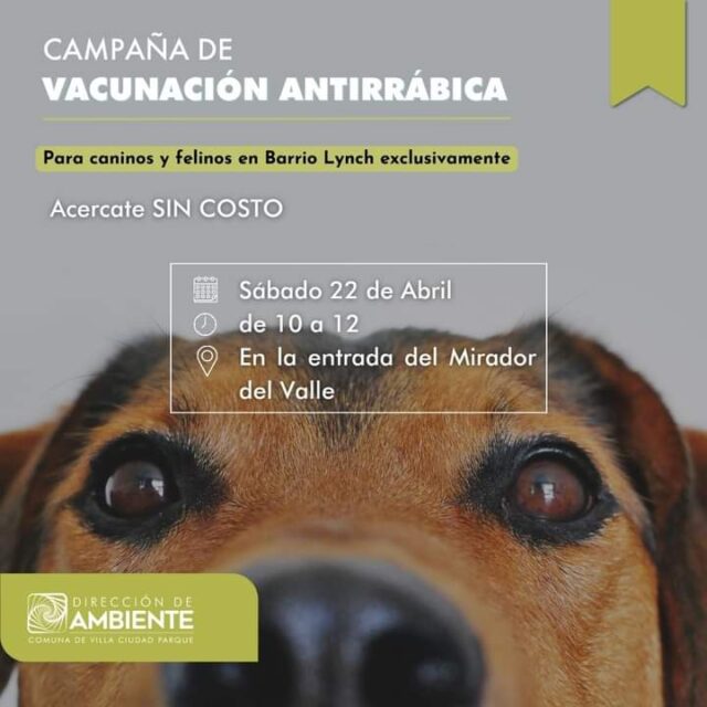 Vacunación antirrábica