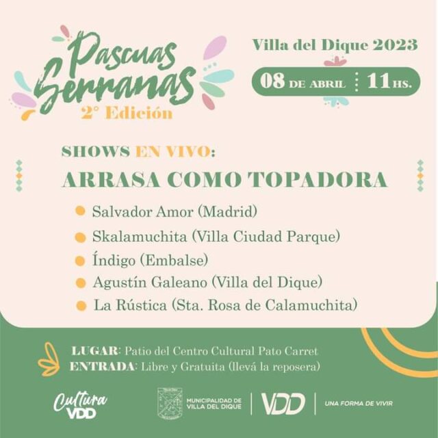 Villa del Dique: Pascuas Serranas 2023