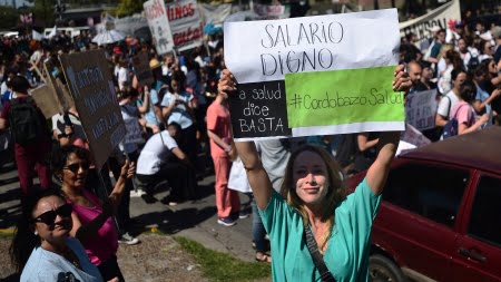 Movilización del sector salud