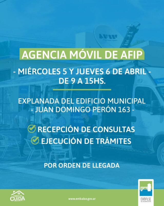 Afip en Embalse