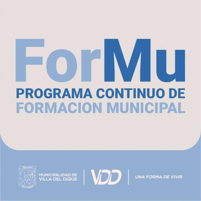 Villa del Dique: Programa Continuo de Formación Municipal