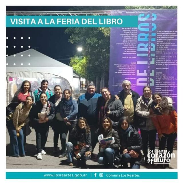 Los reartes presentes en la Feria del Libro de Río Tercero