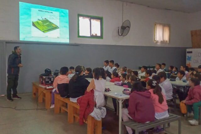 Jornadas de prevención de incendios en escuelas rurales de Embalse y paraje Santa Rita-La Ola Digital