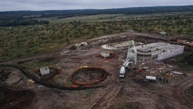 Avanza la obra de cloacas en Santa Rosa-La Ola Digital