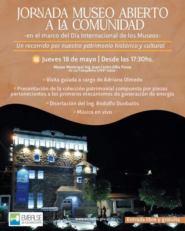 Museo abierto en Embalse