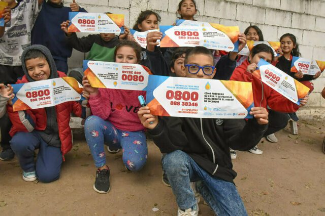 Preparación de casas con peligro de incendios